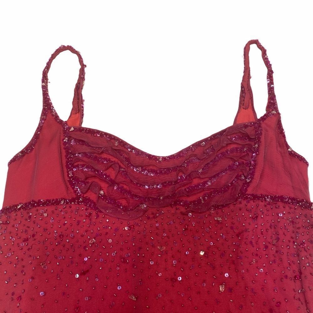 Neil Bieff Couture Beaded Cocktail Dress - Picture 9 of 11